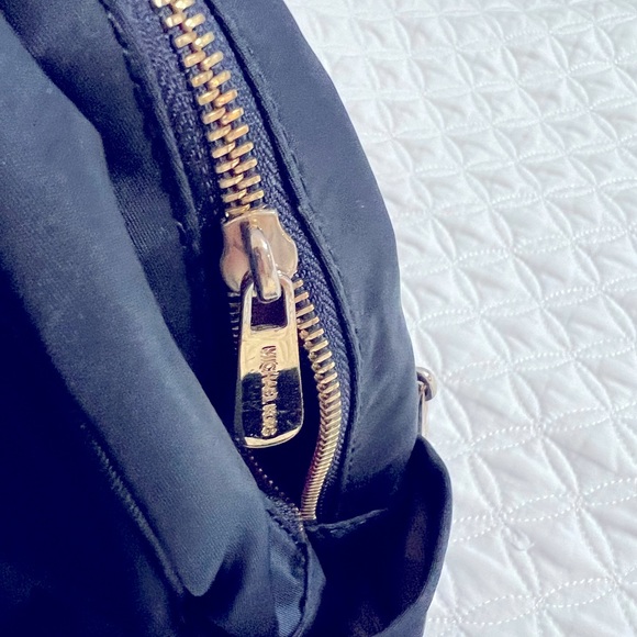 Michael Kors backpack, small, blue nylon - Picture 2 of 8